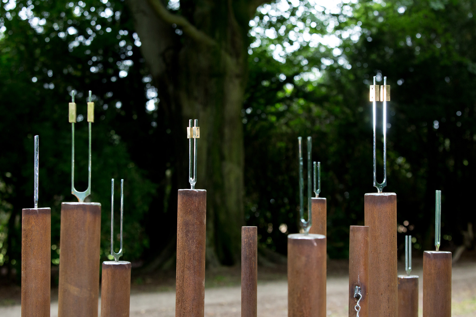 Caroline Locke The Frequency of Trees 2014 at Yorkshire Sculpture Park
