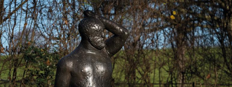 Elisabeth Frink First Man 1964 at Yorkshire Sculpture Park
