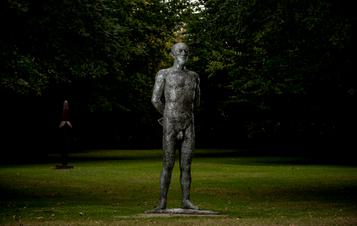 Elisabeth Frink Standing Man 1984 at Yorkshire Sculpture Park