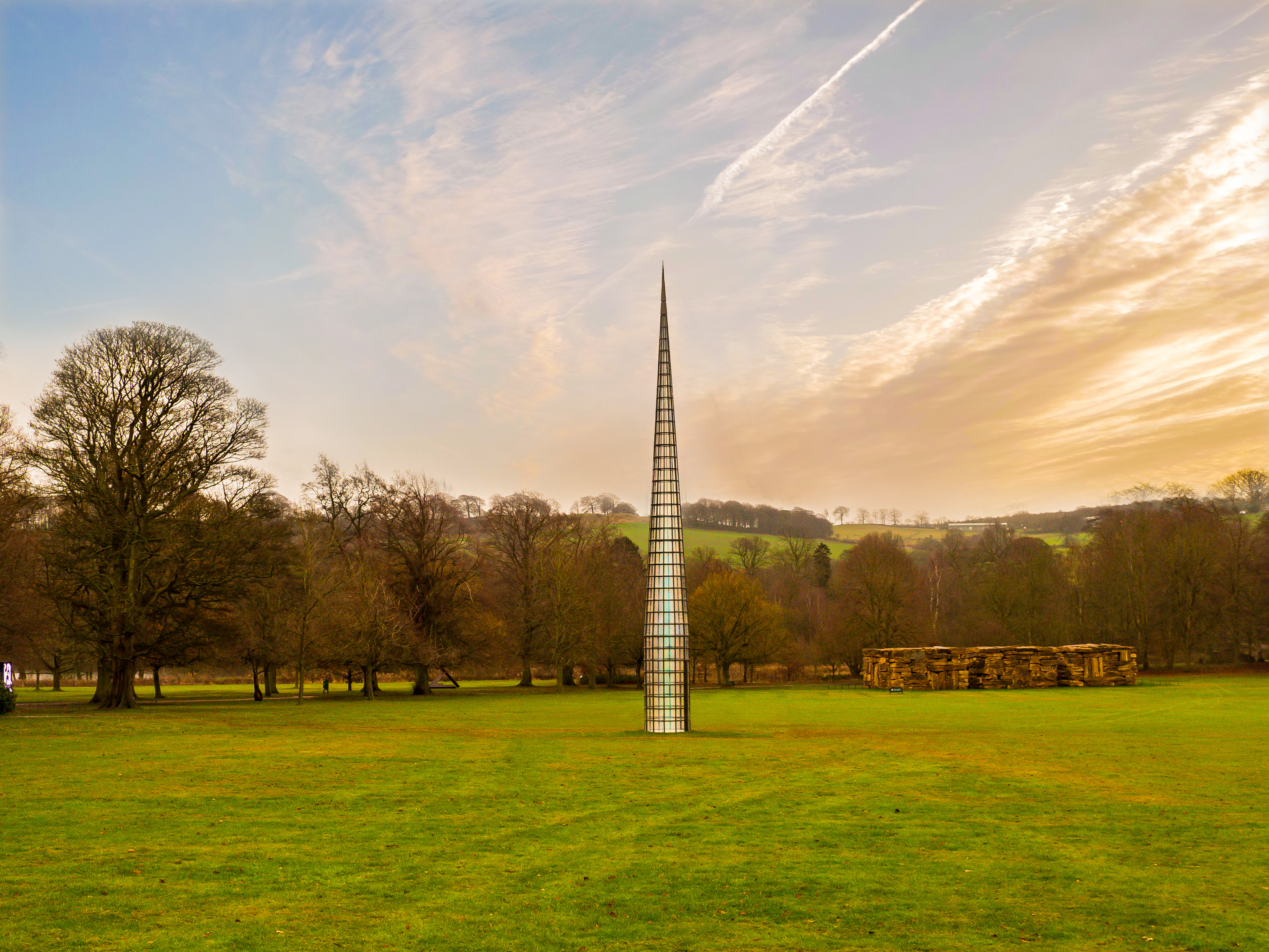 Installing Kimsooja – A Needle Woman 2014 at Yorkshire Sculpture Park