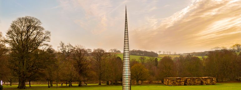 Installing Kimsooja – A Needle Woman 2014 at Yorkshire Sculpture Park