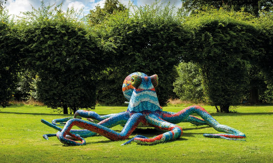 Marialuisa Tadei, Octopus 2011. Courtesy the artist and YSP at Yorkshire Sculpture Park