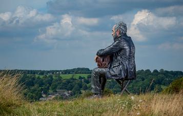 Sean Henry Seated Figure 2016 Courtesy of the artist The David Ross Foundation and YSP at Yorkshire Sculpture Park