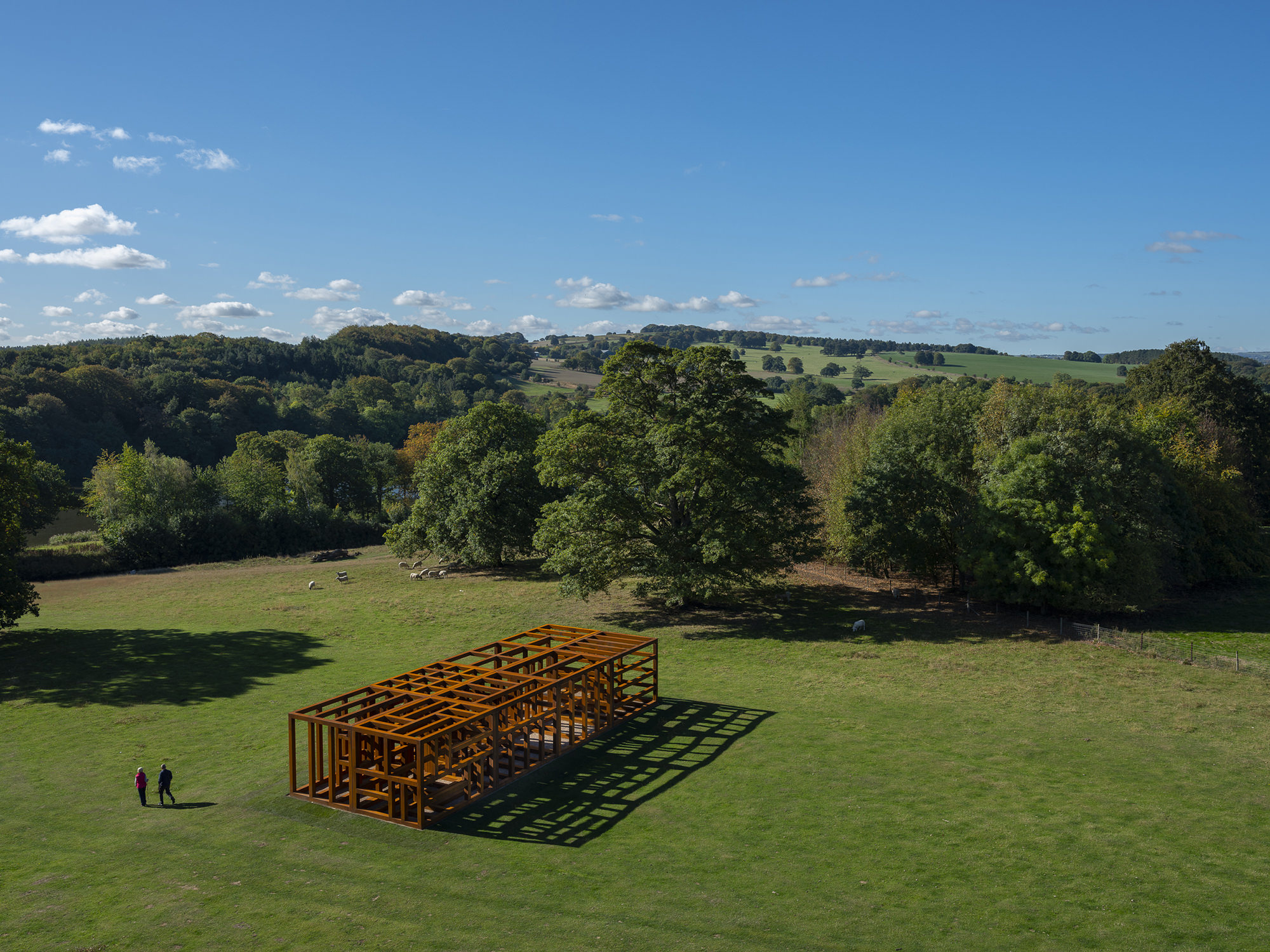 Sean Scully Crate of Air 2018 Courtesy the artist and YSP at Yorkshire Sculpture Park