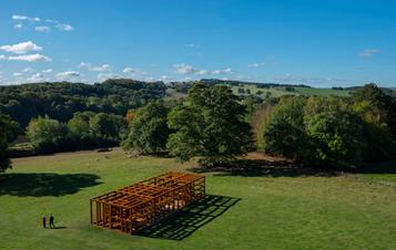 Sean Scully Crate of Air 2018 Courtesy the artist and YSP at Yorkshire Sculpture Park