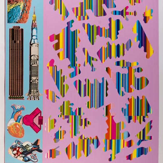 Edoardo Paolozzi, Human Fate and World Powers from Zero Energy Experimental Pile, 1969–70. Courtesy YSP © The Eduardo Paolozzi Foundation