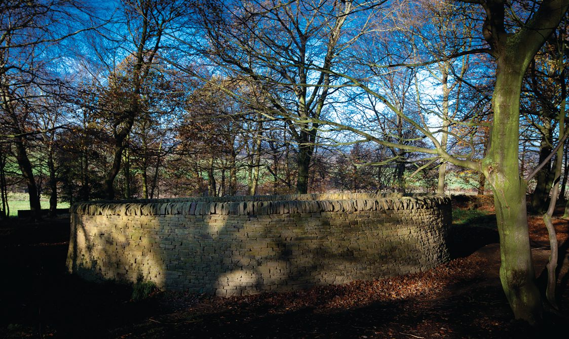 Andy Goldsworthy Outclosure 2007 at Yorkshire Sculpture Park
