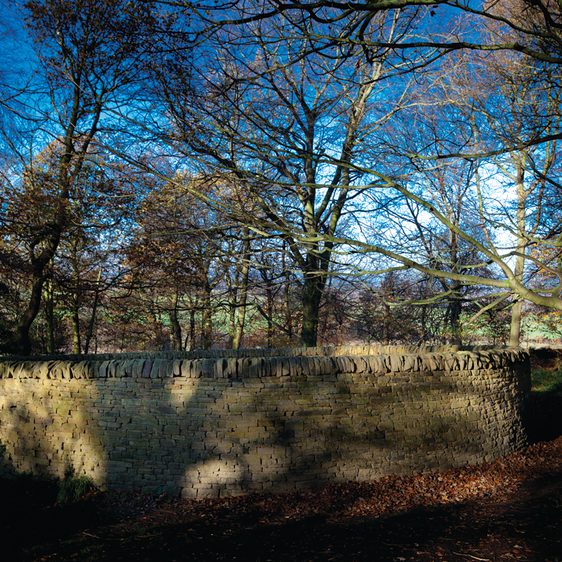 Andy Goldsworthy Outclosure 2007 at Yorkshire Sculpture Park