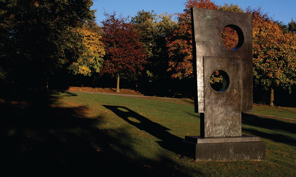 Barbara Hepworth Squares with Two Circles 1963 Bowness at Yorkshire Sculpture Park