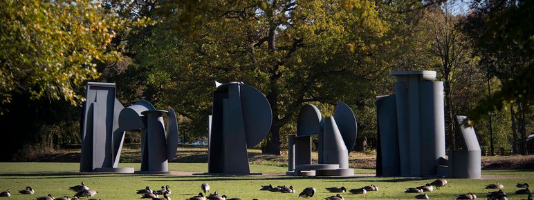 Anthony Caro Promenade 1996 Courtesy the Estate of Anthony Caro at Yorkshire Sculpture Park