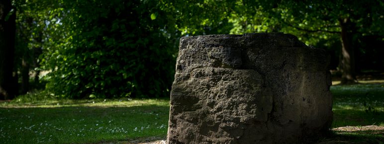 David Nash Barnsley Lump 1982 at Yorkshire Sculpture Park