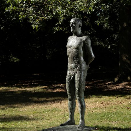 Elisabeth Frink Standing Man 1984 at Yorkshire Sculpture Park