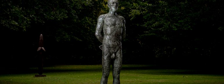 Elisabeth Frink Standing Man 1984 at Yorkshire Sculpture Park