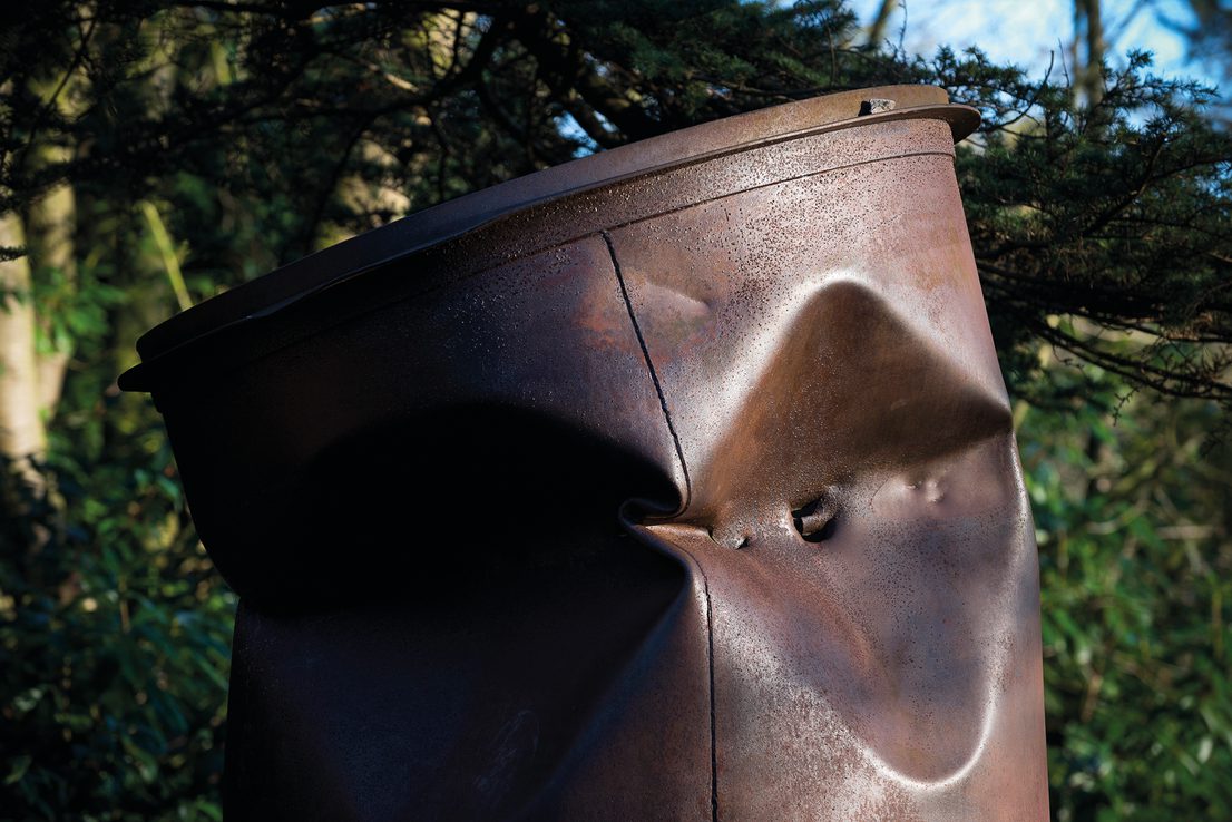 Derail of Grenville Davey Well 1993 at Yorkshire Sculpture Park