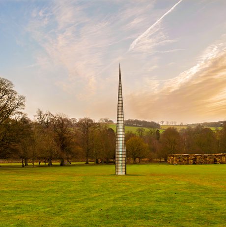 Installing Kimsooja – A Needle Woman 2014 at Yorkshire Sculpture Park