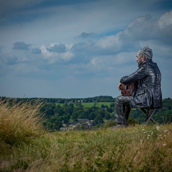 Sean Henry Seated Figure 2016 Courtesy of the artist The David Ross Foundation and YSP at Yorkshire Sculpture Park