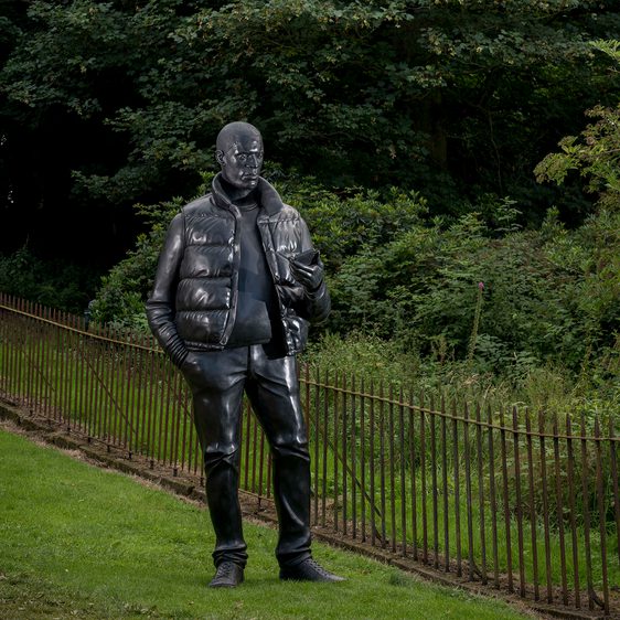 Thomas J Price, Network, 2013. Private Collection. Courtesy Hales Gallery at Yorkshire Sculpture Park