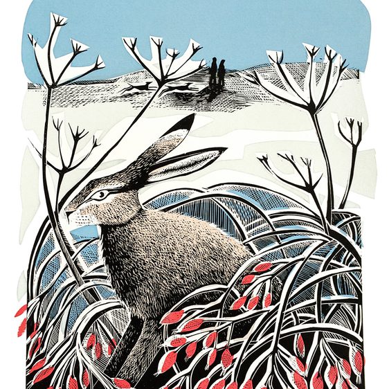 Angela Harding Winter Hare