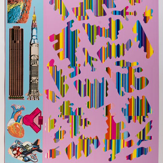 Edoardo Paolozzi, Human Fate and World Powers from Zero Energy Experimental Pile, 1969–70. Courtesy YSP © The Eduardo Paolozzi Foundation