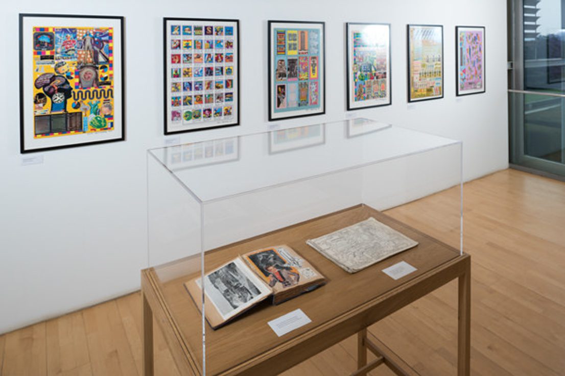 Eduardo Paolozzi (installation view), 2016. Courtesy © The Eduardo Paolozzi Foundation. Photo © Jonty Wilde